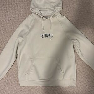 Taylor Swift Cream-colored Eras Tour Hoodie